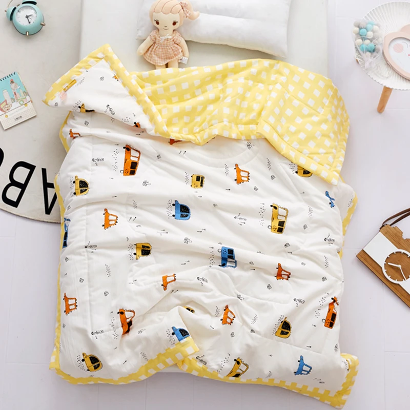 Высокое качество печати Лето детский плед Стёганое одеяло ed охлаждающее