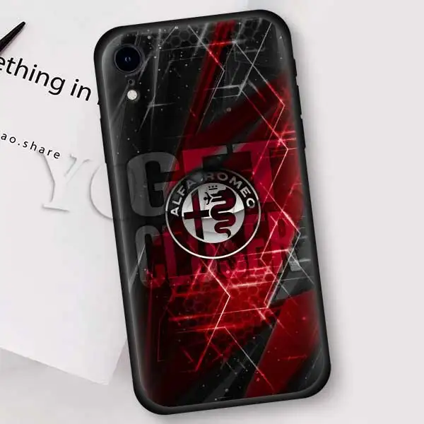 Для Формулы 1 мягкий чехол из ТПУ для Apple iPhone 11 Pro XR 7 8 6 6S Plus X XS MAX 5 5E 5S 5C Черный силиконовый чехол для телефона - Цвет: B01