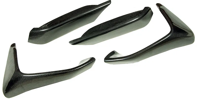 M P Stye настоящий передний спойлер из углеродного волокна 5 шт./компл. для F80 M3 F82 F83 M4