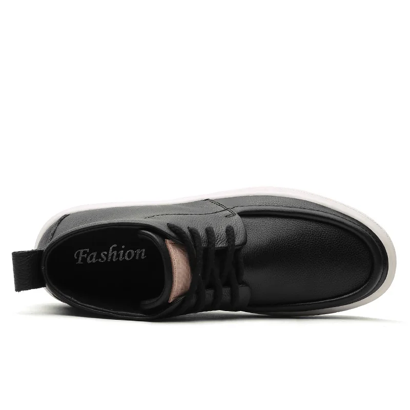 Мужская кожаная обувь clux модные повседневные кроссовки из натуральной кожи на