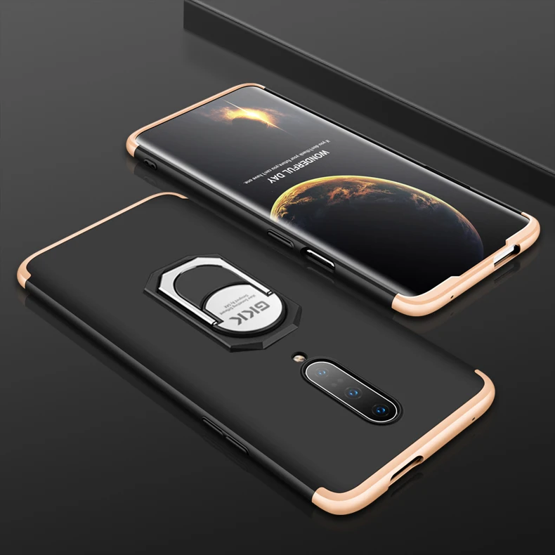 Чехол 9 цветов для Oneplus 7 Pro, роскошный чехол, полное защитное кольцо, противоударный чехол для телефона, чехол для Oneplus 7