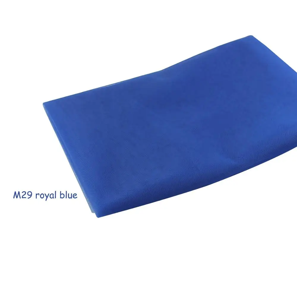 royal blue 10 м/лот, 160 см, середина, Жесткая сетка, тюль, ткань, платье-пачка, вечерние, свадебные украшения, 10 м/лот, можно смешивать цвета - Цвет: royal blue