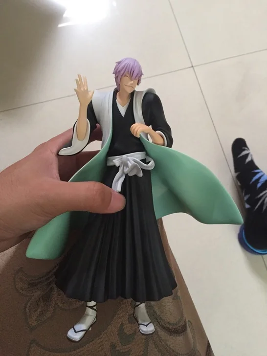 Модели вентиляторов в наличии сила 22 см BLEACH Ichimaru GK Смола Сделано фигурки для