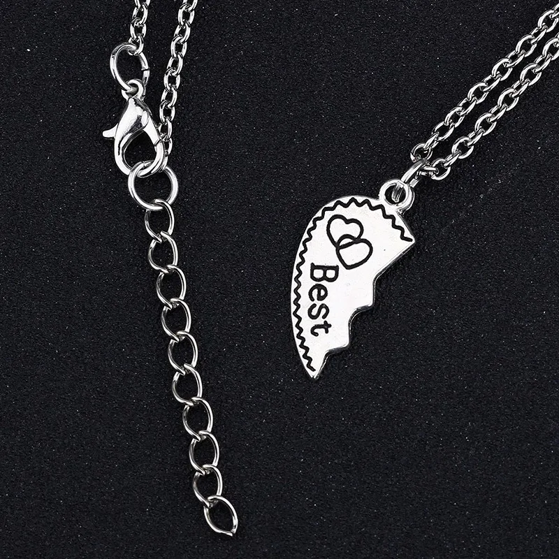 2 шт./компл. Подвеска для лучших друзей Кулоны из нержавеющей стали сращивания