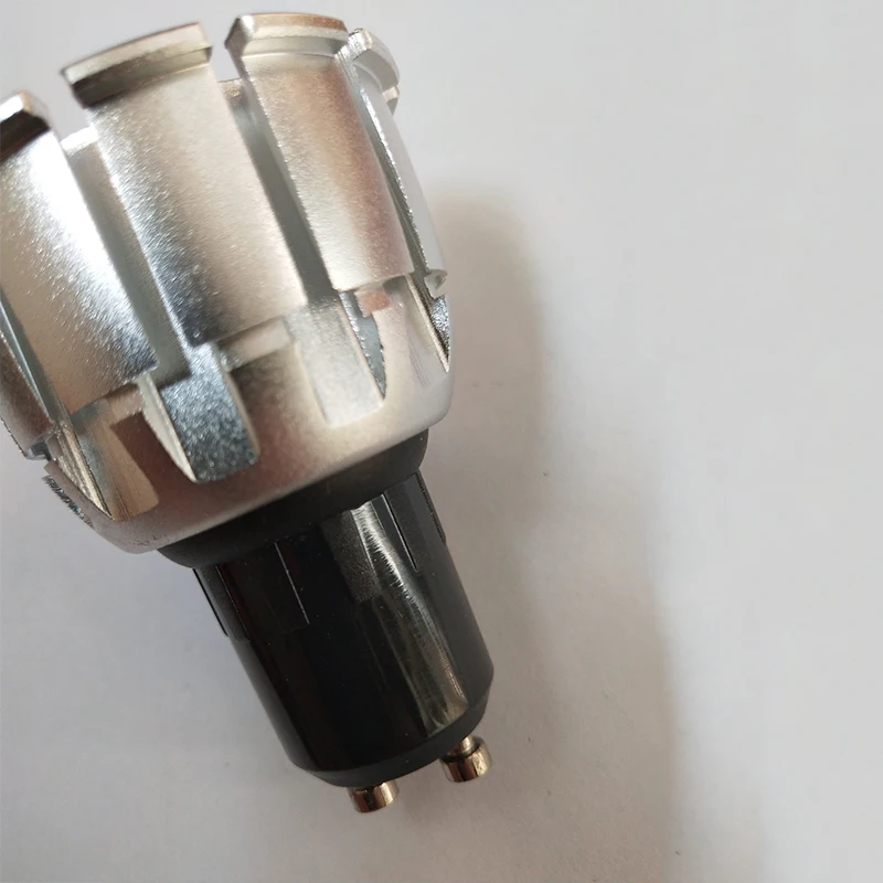 10 шт. Светодиодная лампа GU10 точечная 6 Вт MR16 120 В Ampoule для дома Алюминий | Лампы и