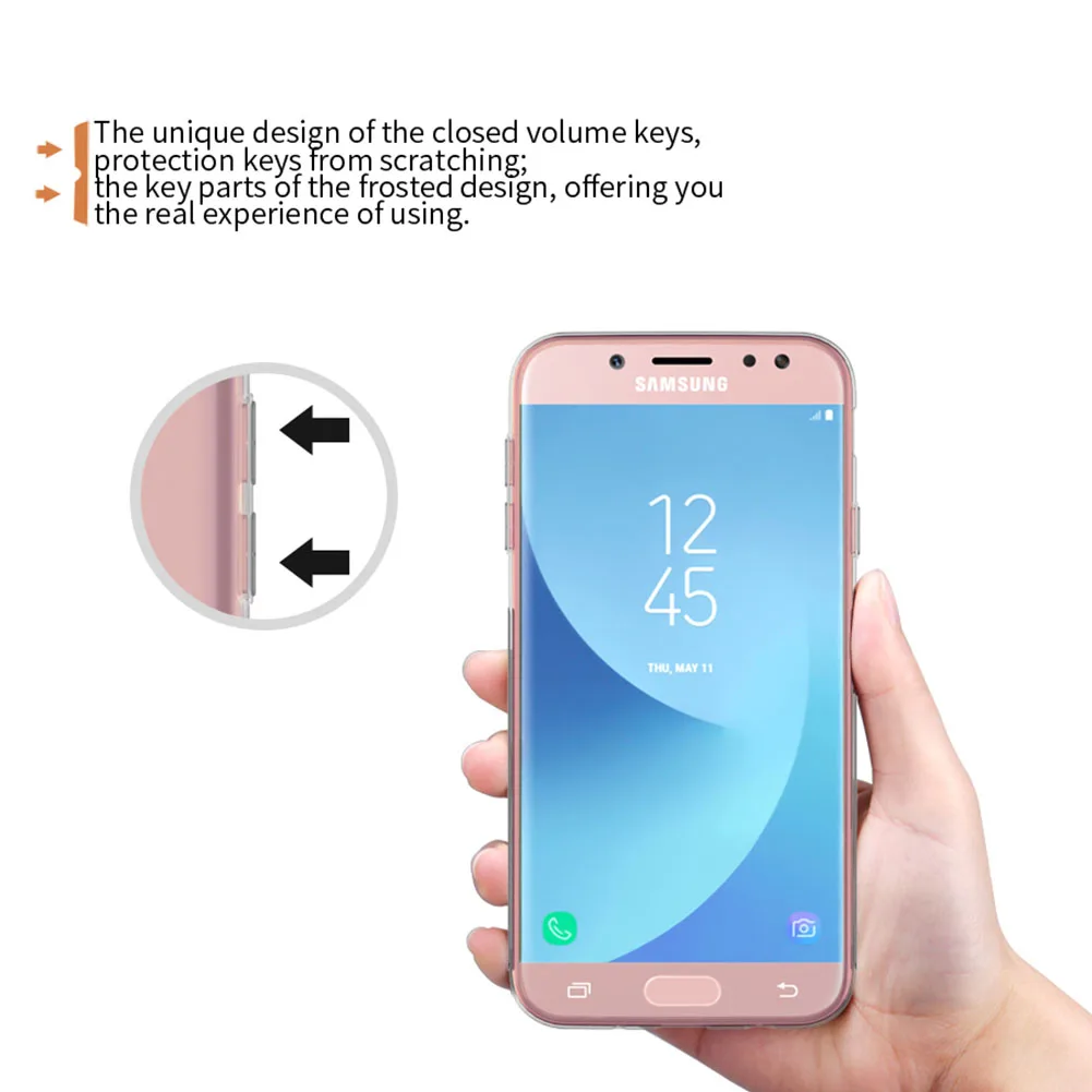 Новинка чехол NILLKIN для Samsung Galaxy J5 2017 Ультратонкий из ТПУ j5 задняя крышка Eurasia Edition|for