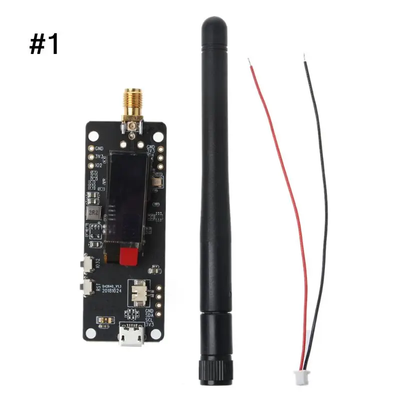 TTGO T-Journal ESP32 модуль камеры макетная плата OV2640 камера SMA Wifi 3dbi антенна 0,91 OLED камера доска - Цвет: 1