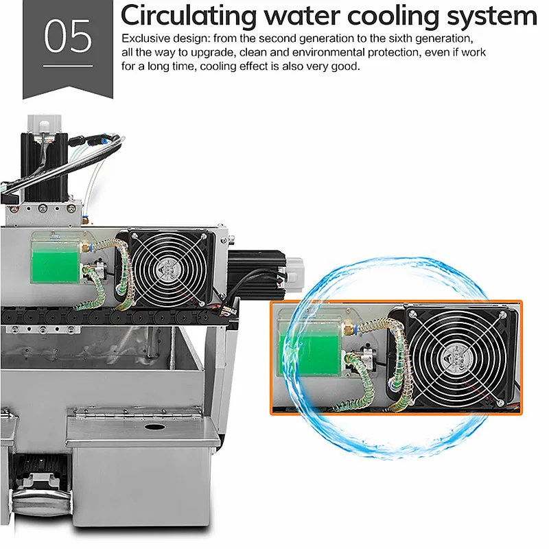 Промышленный гравировальный станок с ЧПУ кВт 4 фрезерный осью вращения