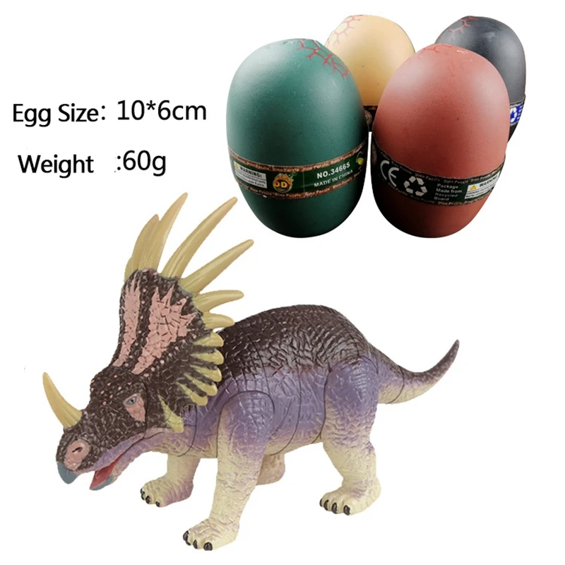 4 шт./лот большой размер Инкубационные Яйца динозавра новинка волшебные