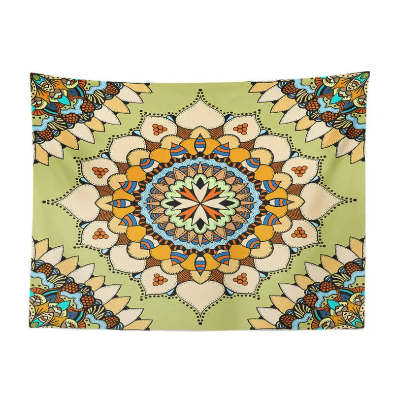 Бохо шик стене висит геометрические листья этнические цветы 3D Книги по искусству