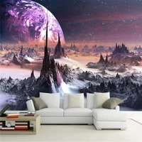 custom mural wallpaper fantasy universe starry sky tv background wall