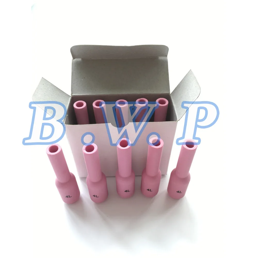 10 шт. 10N50L #4 длинные алюминиевые сопла для сварофонарь TIG WP DB SR PTA 17 18 26 Series|welding
