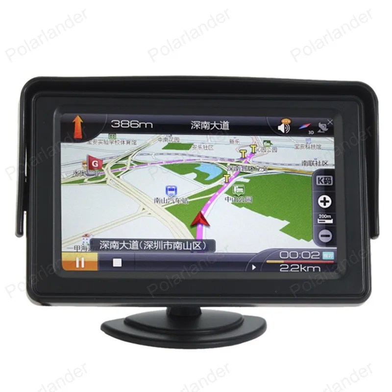

freeshipping car rear view monitor4.3 inch with Wireless night vision car rear camera+2.4g wireless Transmitter