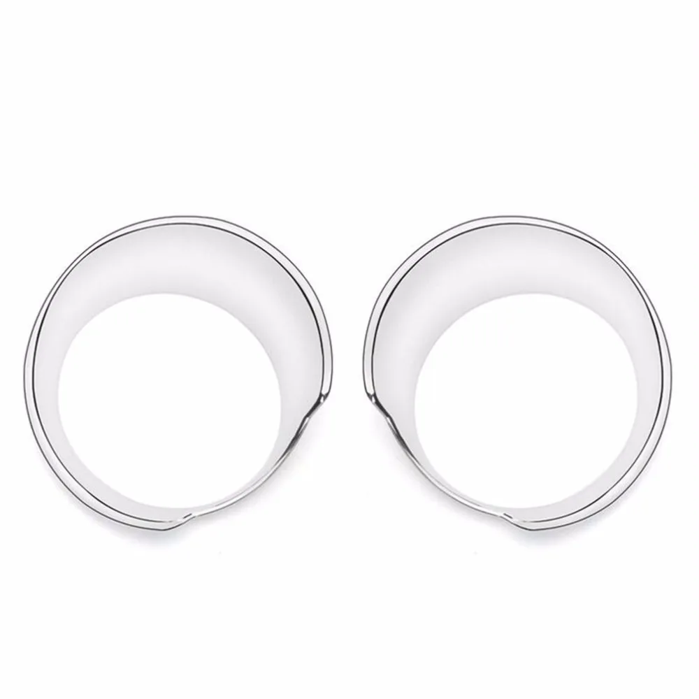 ABS Chrome Finish Headlight Decoration Cover Trim for Jeep Renegade 2015 2016 2017 | Chromium Styling