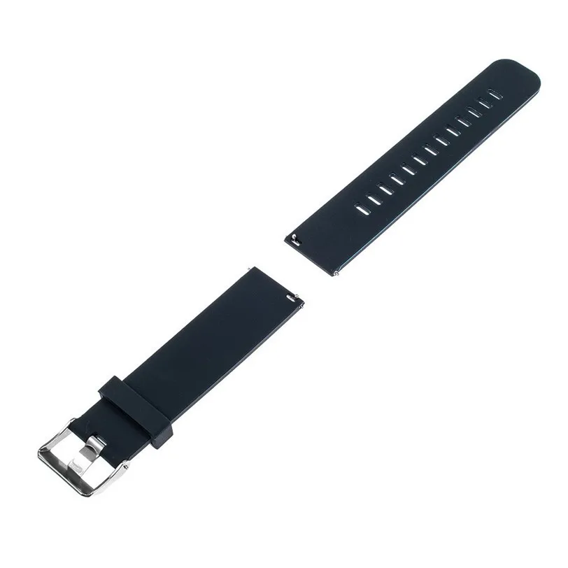 Твердый Цветной силиконовый сменный ремешок умный Браслет для Huami Amazfit Jul25