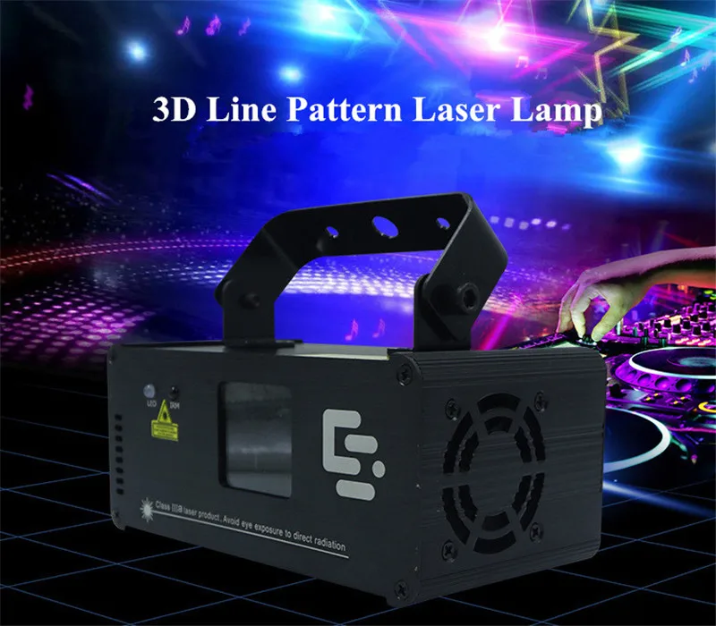 3D линии анимационный узор лазерный свет КТВ Бар Свадьба полный цвет динамический