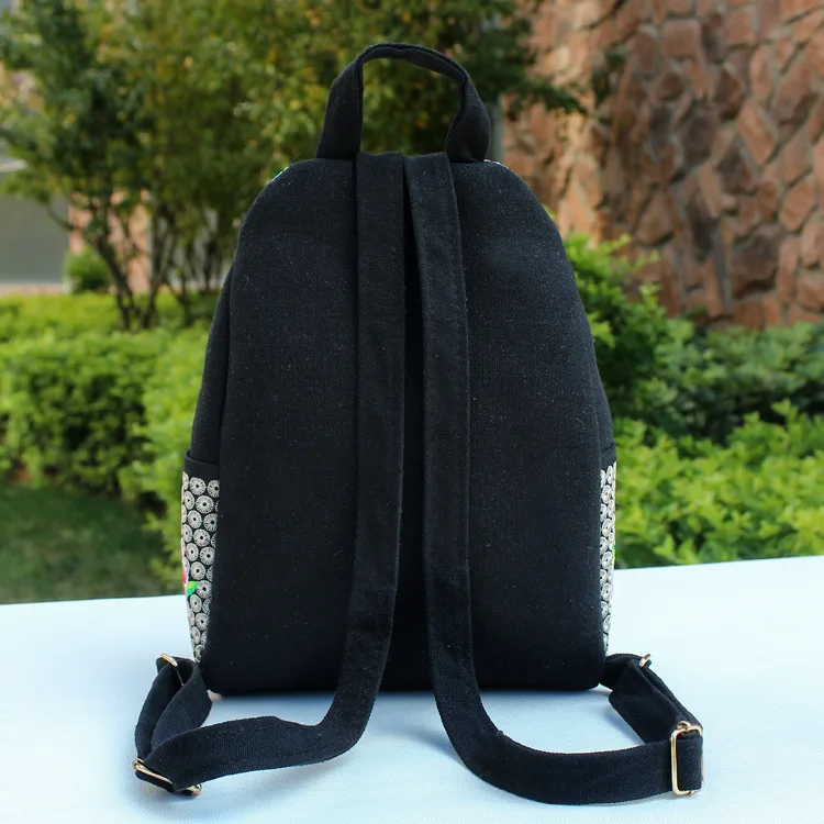 Женский винтажный рюкзак вышивка Лидер продаж Цветочная вышивка|shop backpacks|women