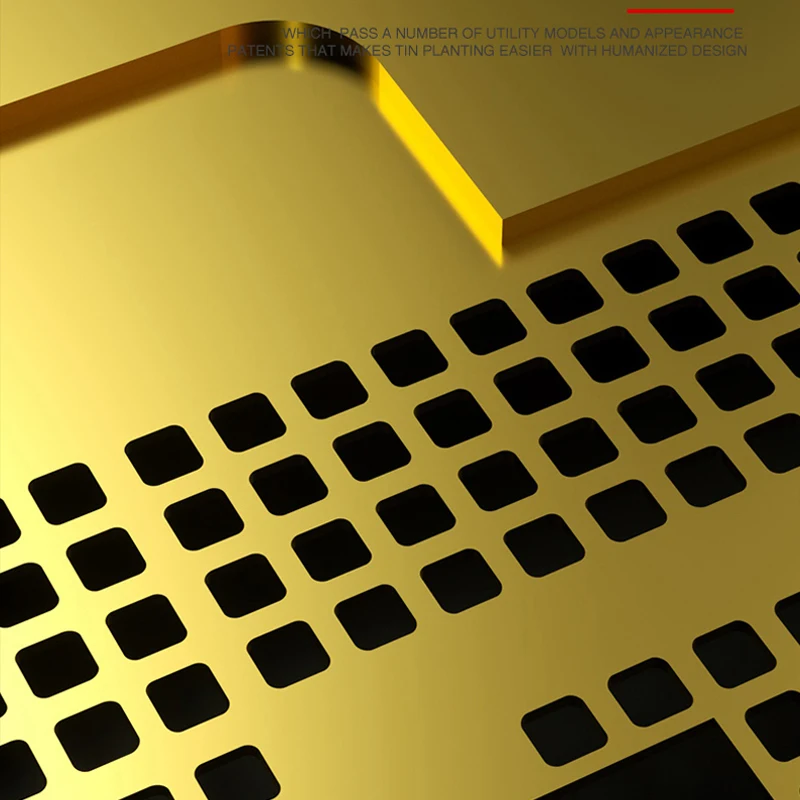 Металлическая сетка Mechanic S40 A8 A9 A10 A11 A12 3D Groove BGA Reballing Gold Stencil Plant для iPhone
