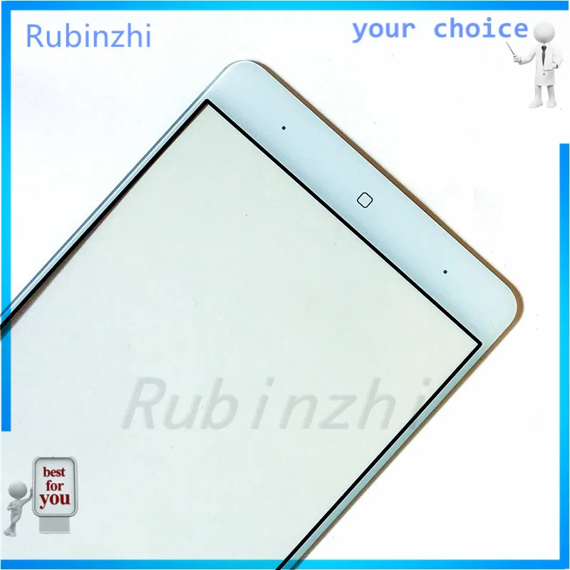 Сенсорный экран RUBINZHI для телефона DOOGEE Y6 Max сенсорный дигитайзер датчик переднее