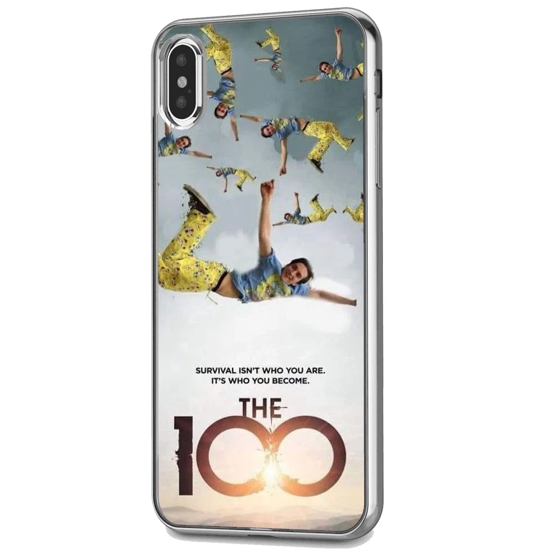 Горячая продажа ТВ шоу 100 серия Мягкий ТПУ чехол для телефона iPhone 4S 5S SE 5C 6 6s 7Plus 8 8plus