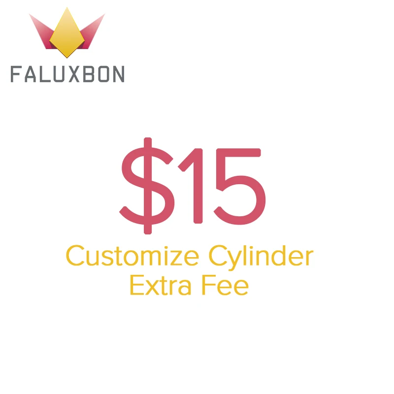 

Customized Cylinder Extra Cost, If you place orders alone, we will not shipment.