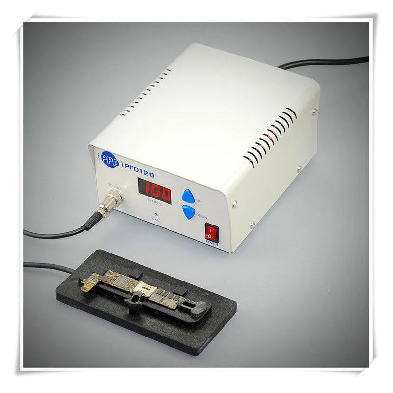 ppd120 110V PPD120 подогрева Desmearing распайки платформы A8 A9 A10 чип реболлинга паяльная станция для iPhone 6 7 8 - Цвет: ppd120 110V