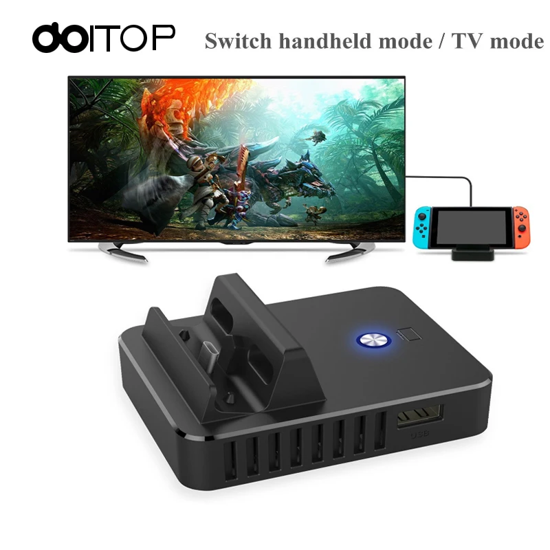DOITOP For Nintend Switch Multifunction Dock Base Stands Manually Mode Desktop Stand Bracket C4 | Электроника