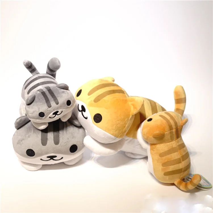 Игрушки для SAN X аниме Neko Atsume Kutusita Nyanko плюшевые игрушки кошек кавайные сапоги