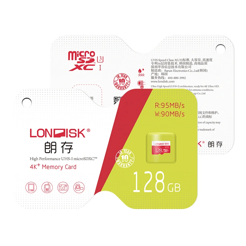 Londisk New Arrival 64GB 128GB Memory Card /Micro SD 32GB Flash Cards SDXC Microsd UHS-3 for Smartphone | Компьютеры и офис