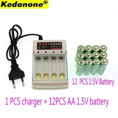Kedanone Новая батарея AA 3000 1,5 V Quanlity аккумуляторная батарея AA 3000mAh BTY Ni-MH 1,5 V аккумуляторная батарея+ зарядное устройство