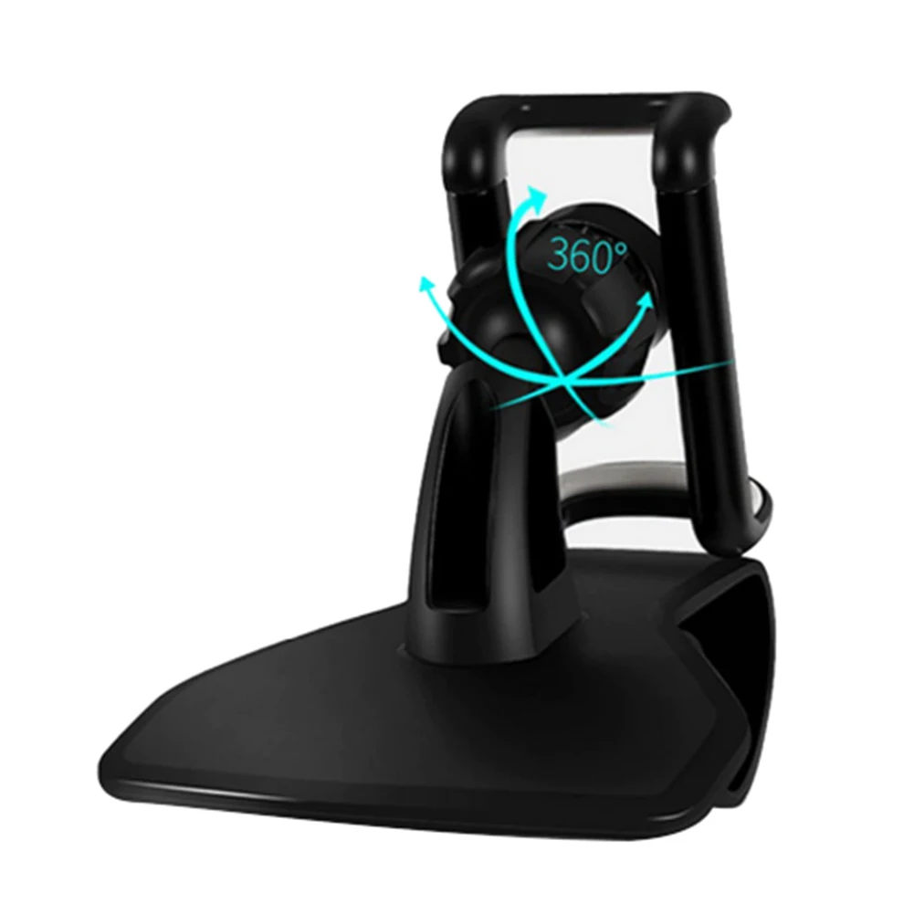 GPS Adjustable Clip Non Slip Drive 360 Degree Rotation Phone Holder Navigation Support ABS Mount Stand Car Dashboard Universal | Мобильные