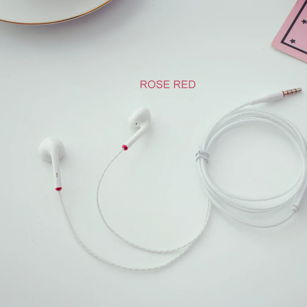 MYD-v1 mini earphone in-ear TPE universal Android subwoofer wire control with wheat | Электроника
