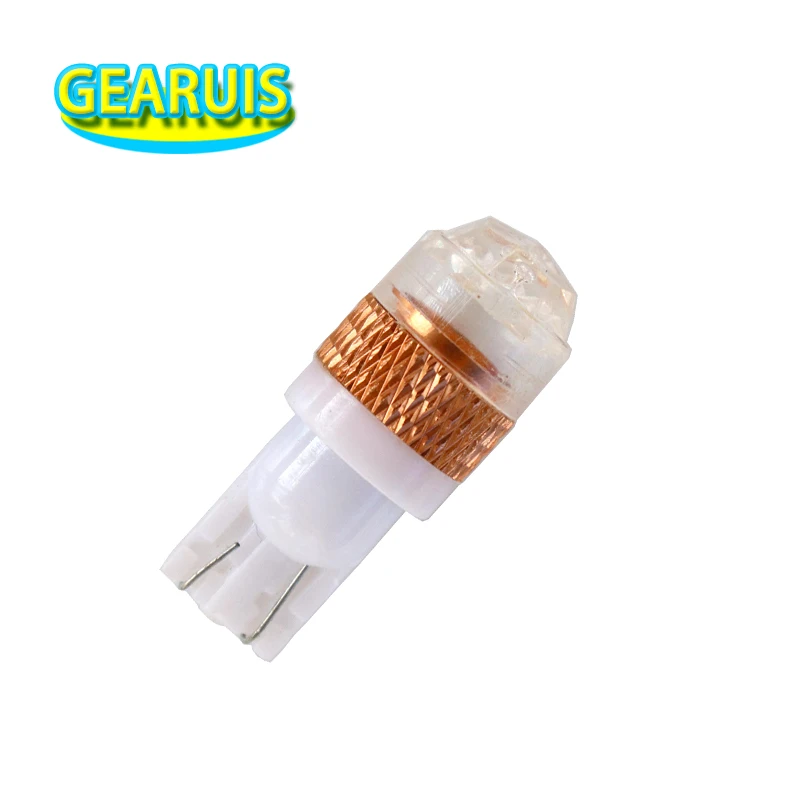 100 шт. прочный T10 светодиодный W5W 2 SMD 5630 Алмазная форма 10MA 194 192 168 12V автомобильная