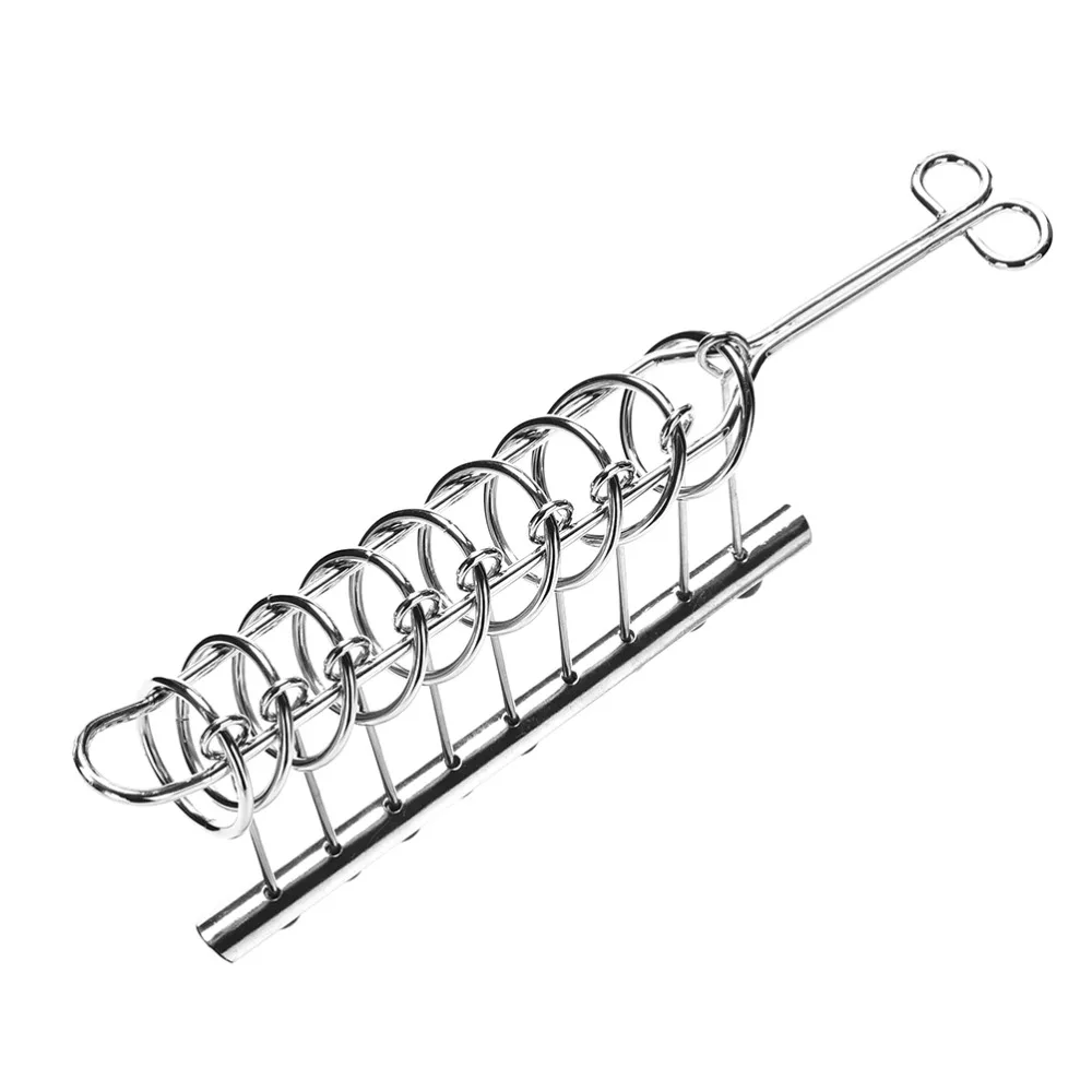 Серийное обучение развивающая металлическая игрушка для детей обучающая девять
