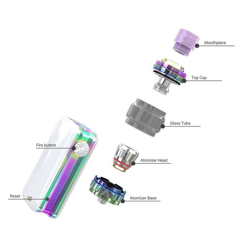 Оригинальный набор Eleaf iStick NOWOS 80 Вт бокс мод вейп аккумулятор 4400 мАч с баком Ello Duro 6