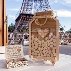 Персонализированные имена, Дата свадьбы стеклянная банка с завинчивающейся крышкой Гостевая книга Drop Box Фирменная Гостевая книга Альтернативная Гостевая книга Drop Top Коробки