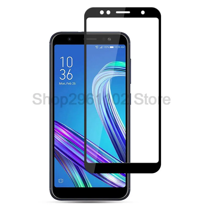 Защитный чехол с полным покрытием Для ZenFone Max Pro M1 закаленное стекло для ASUS ZB601KL