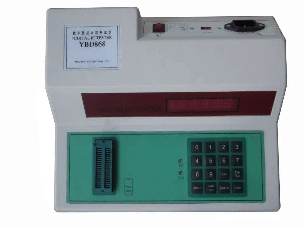 Цифровой тестер MCH YBD 868/YBD868 IC|tester|tester digitaltester ic |