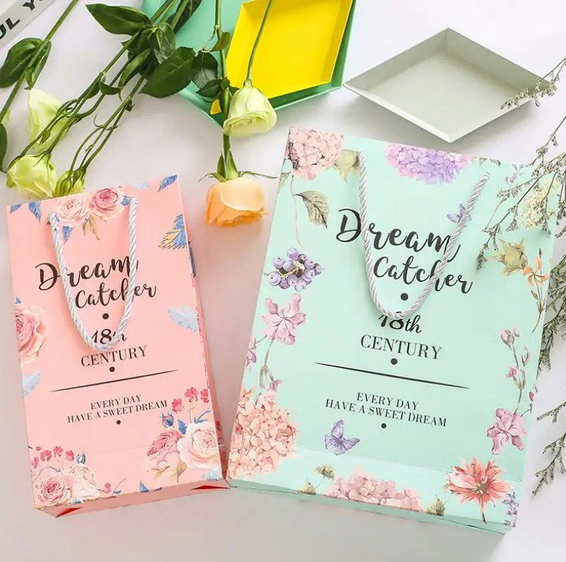 2 шт Подарочная сумка бумажная День рождения фестиваль Святого Валентина Dreamnet