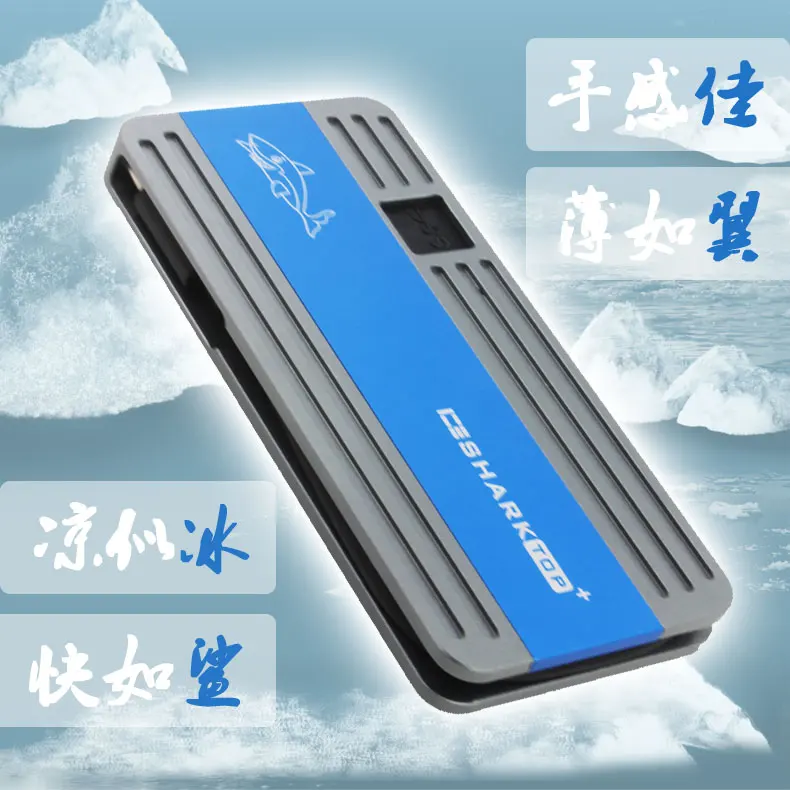 JEYI iceshark i9 HDD корпус мобильного коробка-чехол на HDD NVME алюминиевый тип C3.1 JMS583 М. 2 USB3.1 M.2 PCIE SSD U.2 M.2 PCI-E