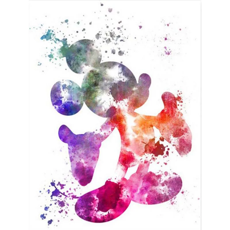 YIKEE сделай сам алмазная вышивка мультфильм полная квадратная Алмазная продажи