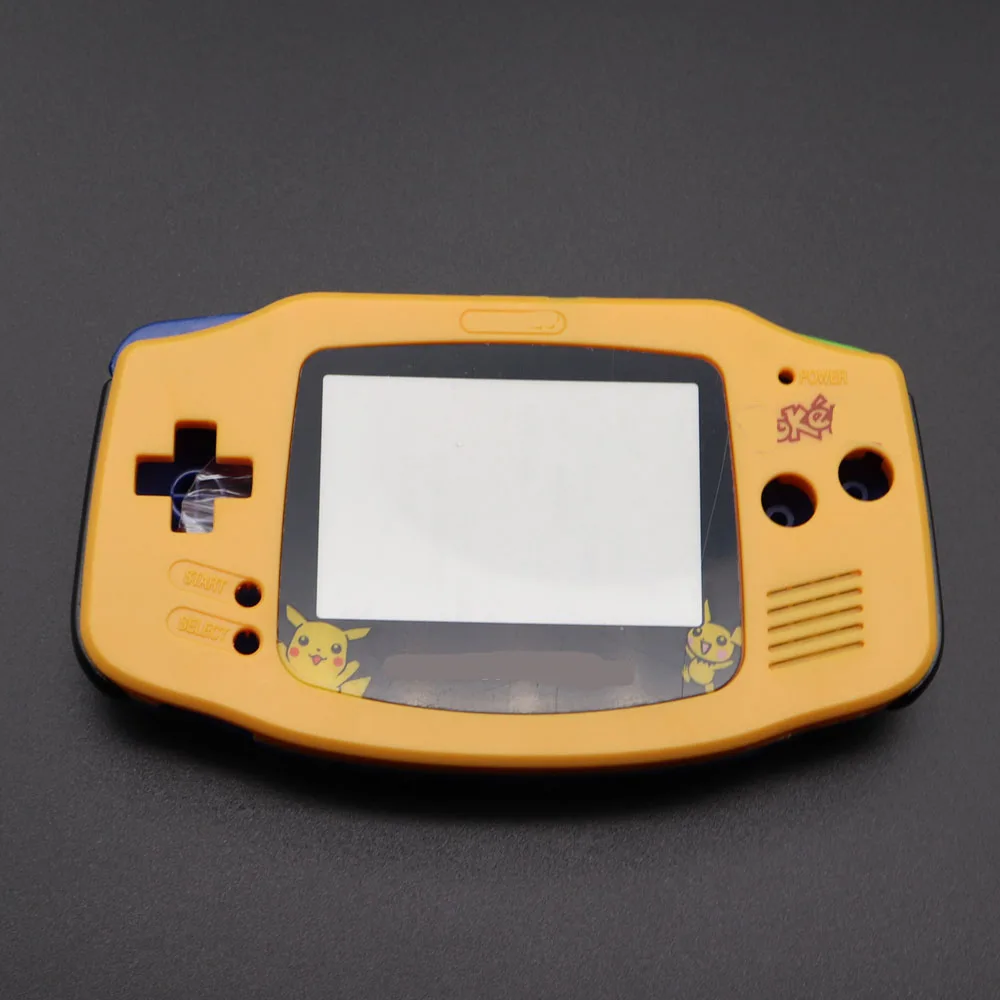 4 шт. серый желтый синий серебристый цвет корпус чехол замена для Gameboy Advance GBA