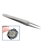 Пинцет медицинский, высокоточный, из нержавеющей стали, 16 см, 1 шт.