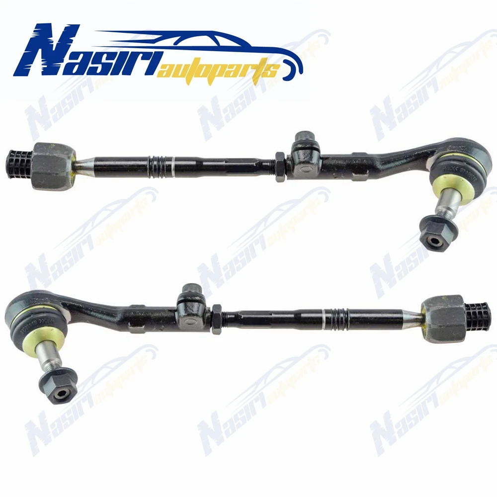 Пара Наконечник поперечной рулевой тяги в сборе для BMW E60 E61 520 523 525 530 535 540 545 550 E63 E64