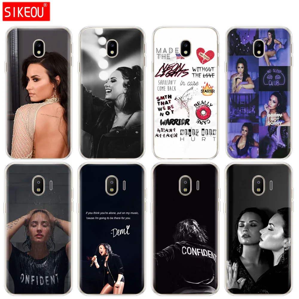 Силиконовый чехол для телефона Samsung Galaxy J3 J5 J7 2017 J330 J530 J730 PRO j2 2018 Деми Lovato|Бамперы| |