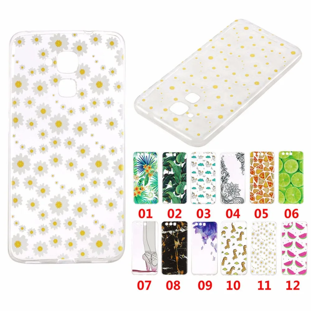 Чехол для Huawei Honor 5C живопись тонкий мягкий гель ТПУ принципиально 7 lite GT3 nem tl00h ul10