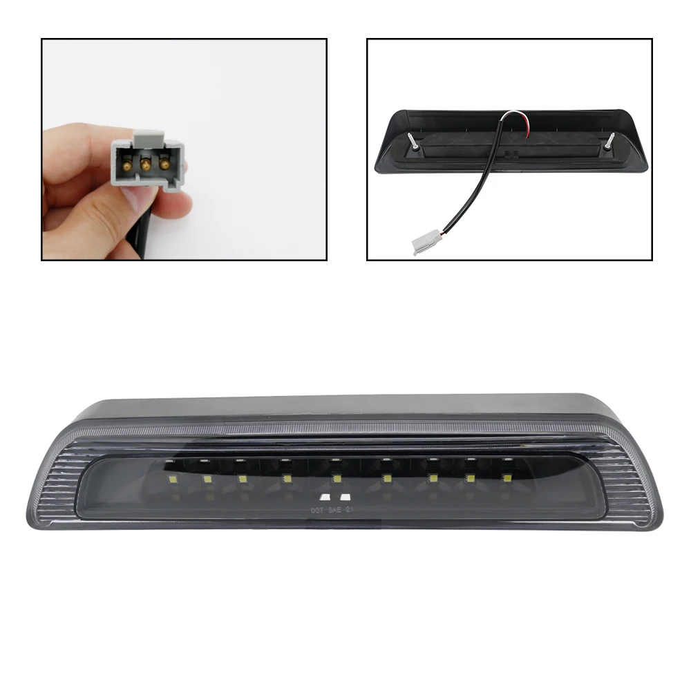 Дымчатые линзы светодиодный высокое крепление стоп сигнала задние