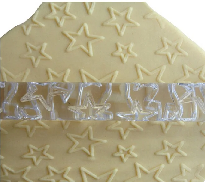 

Different Size Five Star Shape Rolling Pin Decor Does Not Touch The Flattening Rod Side Stick ss635