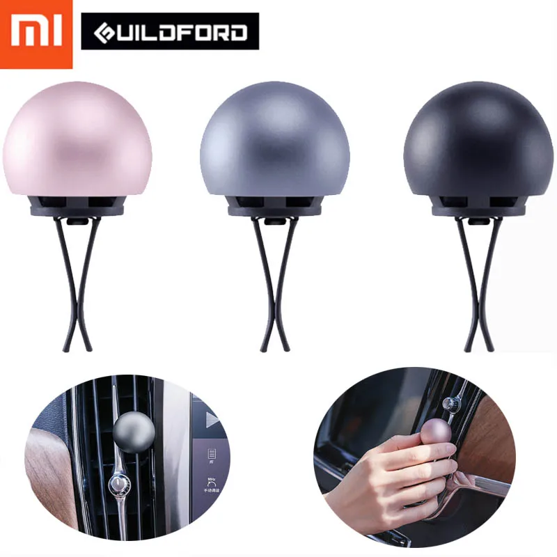 Xiaomi Mijia Guildford автомобильный ароматизатор магнитный держатель благовония лимон/апельсин ароматический шкаф ароматерапия для автомобиля очиститель воздуха
