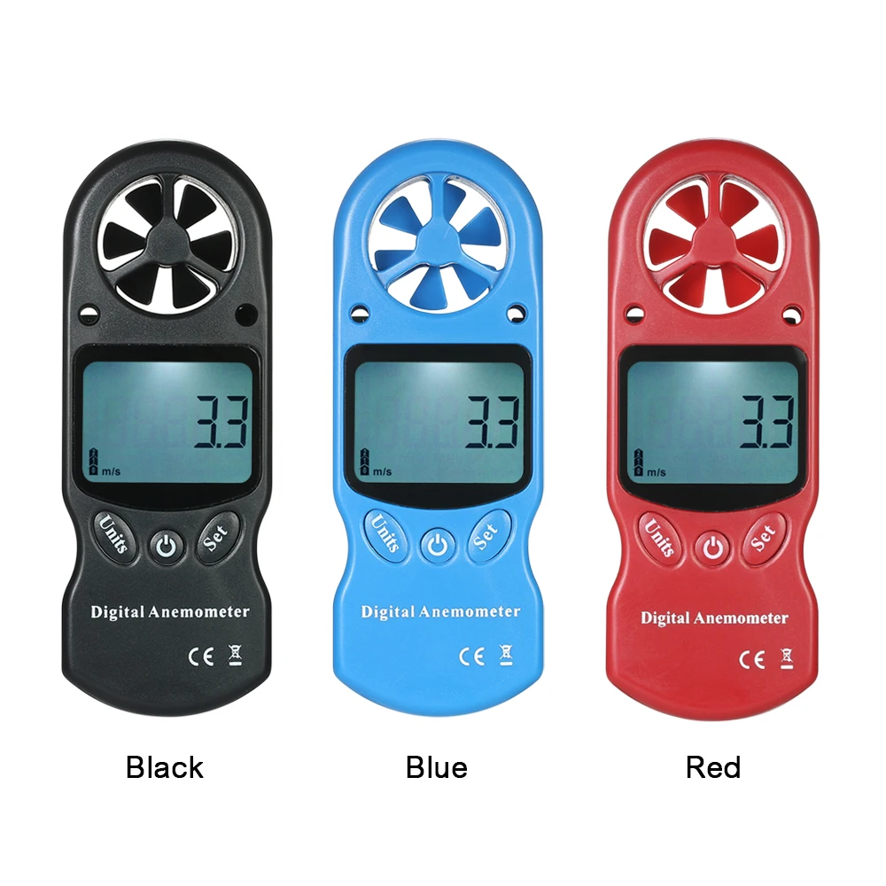 

KKMOON 8in1 Digital Anemometer Wind Speed/Temperature/Humidity/Wind Chill/Heat Index/Dew Point/Barometric Pressure/Altitude Mete